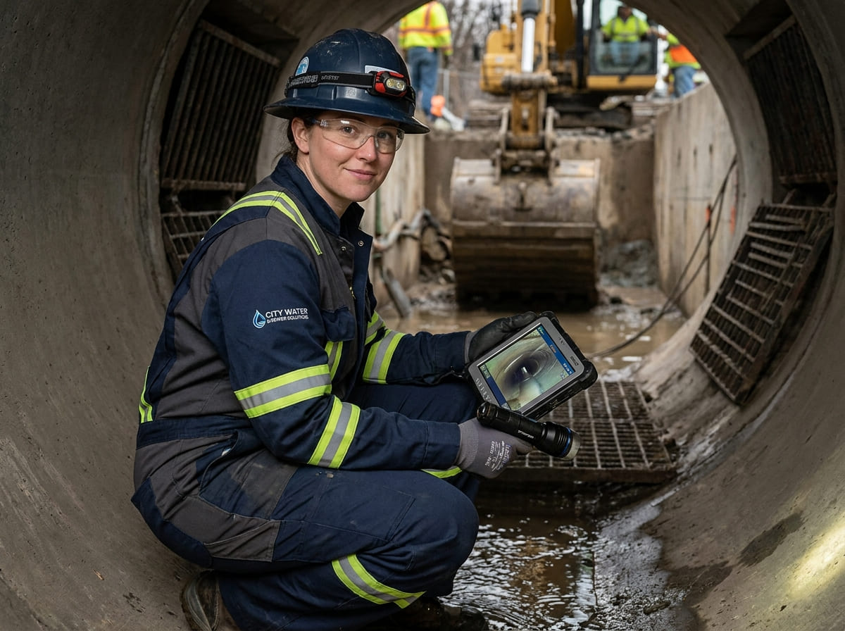 Sewer Line Inspection & Replacement in Medina